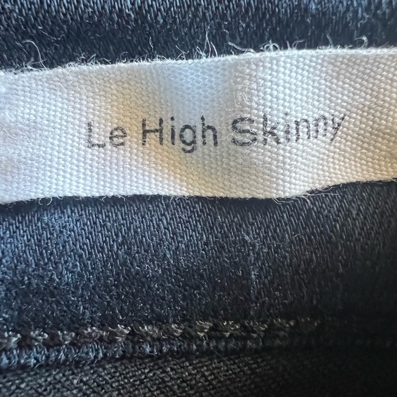 Frame Denim Le High Skinny Dark Wash Jeans Size 27 - Picture 3 of 6